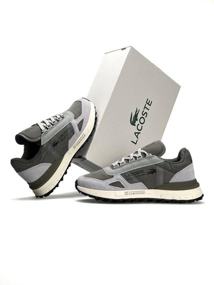 Чоловічі кросівки Lacoste Elite Active Grey Magnet (топ якість) A3387 44 28
