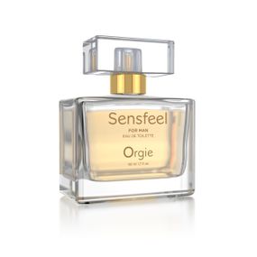 Туалетна вода для чоловіків SENSFEEL + афродизіак, 50 мл, ефективна феромон-технологія Orgie (Бразилія-Португалія) Sex Aura