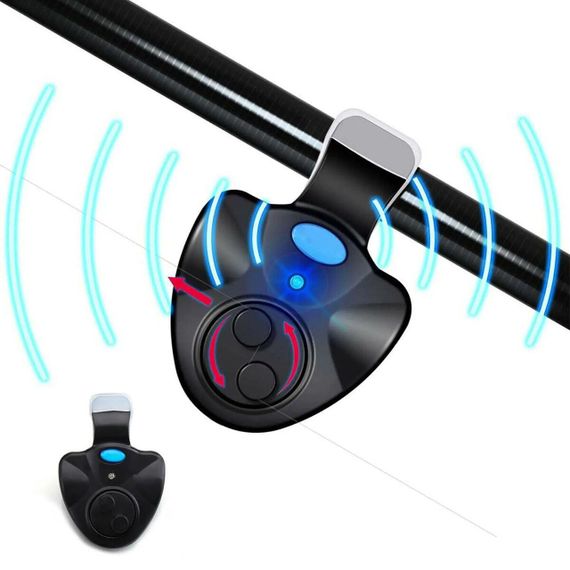 Електронний сигналізатор клювання зі світлозвуком, AND385 / Світлозвуковий сигналізатор на прищіпці для риболовлі | Зображення 6