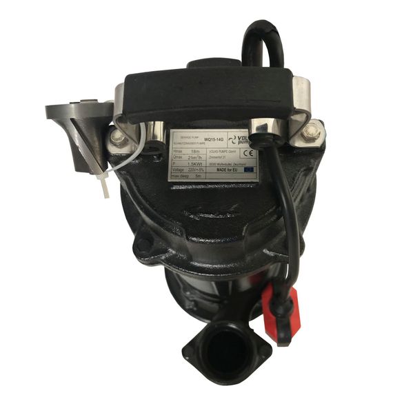 Дренажно-фекальный насос VOLKS pumpe WQ15-14G 1,5кВт з ріжучим механізмом (13626) | Зображення 3