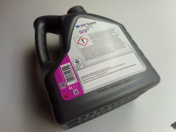 Олива моторна 5W-30 синтетична MOBIL Super 3000 X1 Formula FE 4 л. (1942002) (152564) | Зображення 1