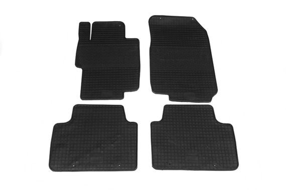 Гумові килимки (4 шт, Polytep) для Honda Accord VII 2002-2007 років | Зображення 1