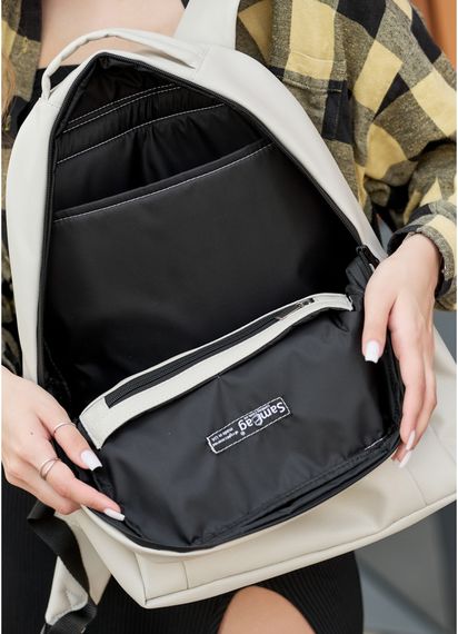 Жіночий рюкзак Sambag ZARD сірий 40 х 28 х 14 см (25428030) | Зображення 1