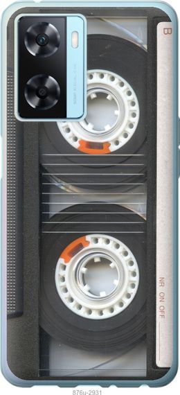 Чехол на Oppo A57s Кассета "876u-2931-17620"