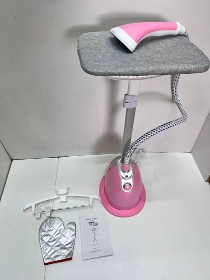 Розовый Отпариватель вертикальный для одежды со стойкой Zepline ZP-130 3000W | Зображення 4