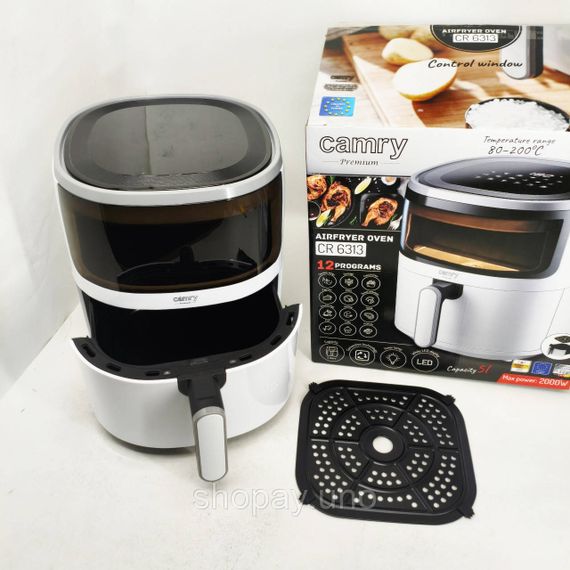 Фритюрница для семьи Camry, Мини фритюрница для картофеля фри профессиональная WL-92 | Зображення 7