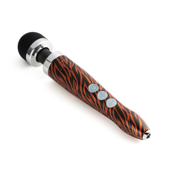 Вібромасажер DOXY Die Cast 3R - TIGER, дуже потужний, перезаряджуваний, металевий корпус | Зображення 2