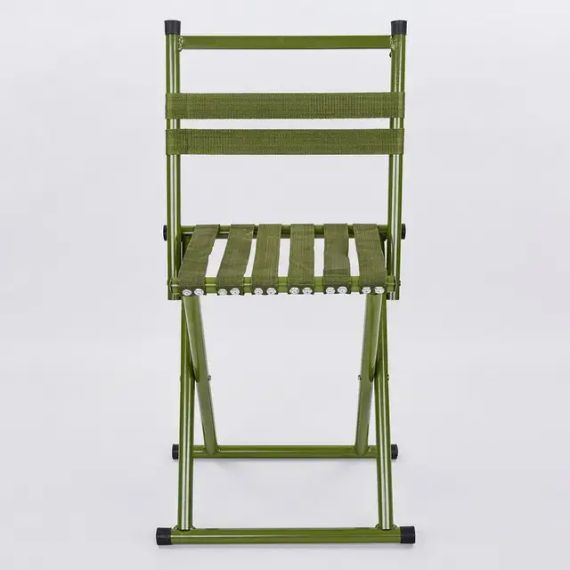 Складаний стілець для пікніка та риболовлі зі спинкою 45 см C-1 | Зображення 3