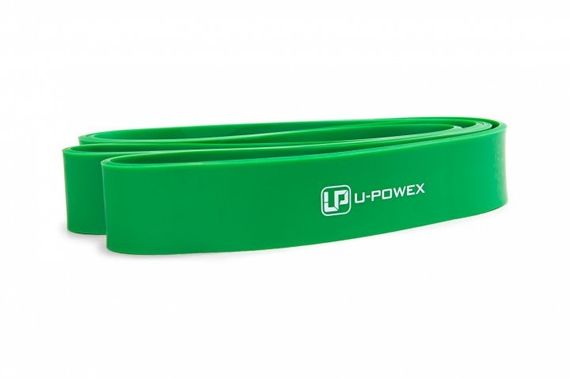 Эспандер-петля (резинка для фитнеса и кроссфита) U-POWEX UP_1050 Pull up band (23-57kg) Green | Зображення 2