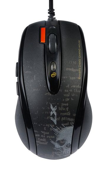 Миша  ігрова A4Tech F5, V-Track, USB, чорна