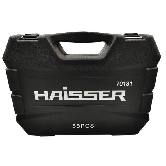Набір інструментів професійний 58 од. Haisser 70181 | Зображення 2