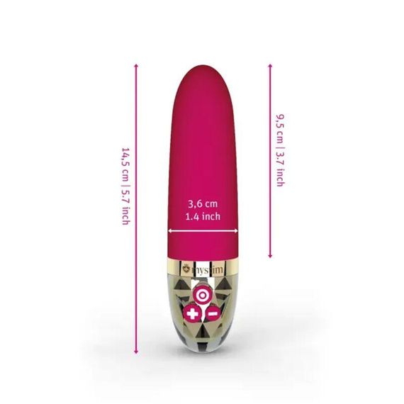 Вібратор Mystim Sleak Freak Pink, 8 режимів, внутрішня та зовнішня стимуляція Sex Aura | Зображення 4