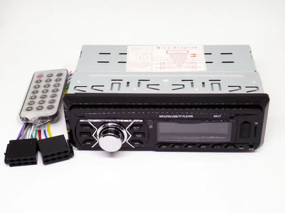 ОЧЕНКА! Автомагнітола 2017 ISO USB+SD+FM+AUX+ пульт (4x50W) (Плохе паковання 3026) | Зображення 3