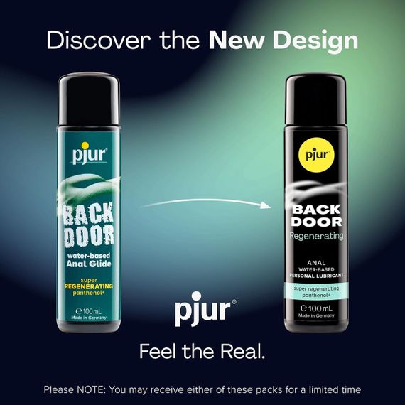 Анальний лубрикант 100 мл Pjur Back Door Panthenol Glide на водній основі Sex Aura | Зображення 1