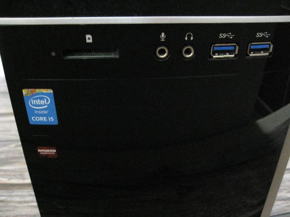 Ігровий ПК HP Pavilion 500 Tower / Intel Core i5-4460S (4 ядра по 2.9 - 3.4 GHz) / 16 GB DDR3 / 128 GB SSD + 500 GB HDD / AMD Radeon R7 240, 2 GB GDDR3, 128-bit / Wi-Fi / Win 10 Pro + Кабель живлення б/в | Зображення 5