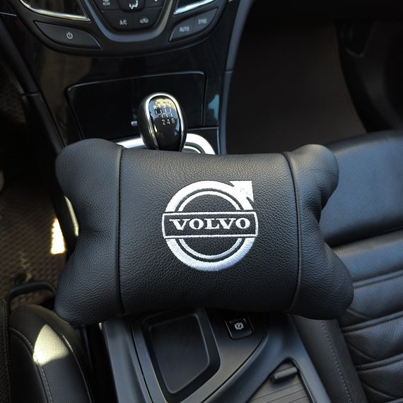 Подушка для машини під шию Volvo Вольво, Комфортна подушка підголівник для автомобіля SN-82 | Зображення 1