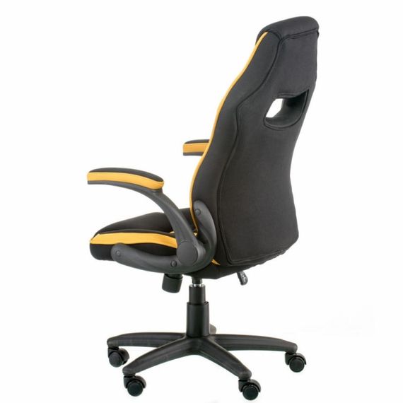 Крісло ігрове Special4You Prime black/yellow (E5548) | Зображення 6