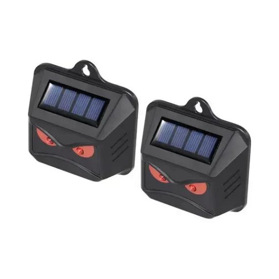 Відлякувачі тварин "Нічний захист" BaseTech 2 штуки Solar Repeller With Flashing | Зображення 1