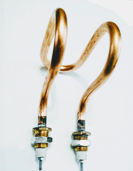 Тен мідний 2000w D 11 штуцер м 18 для нагріву води ( дистиляторний) | Зображення 2