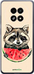 Чохол на Realme 13+ 5G Єнотик з кавуном "4605u-3891-2448"