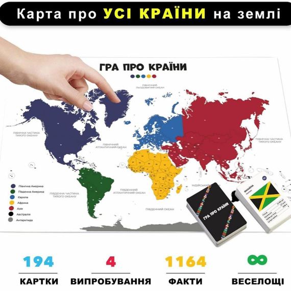 Настільна гра Гра про країни | Зображення 5