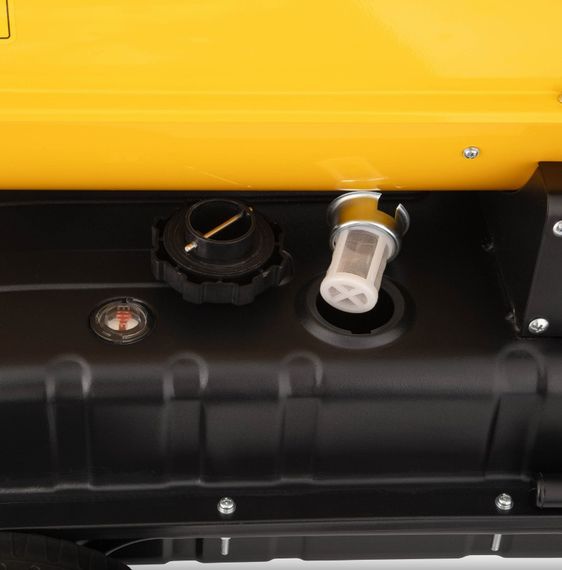 Теплова гармата 2E дизельна 30,0 кВт, площа обігріву 380 кв.м., жовтий (2E-DH30750) | Зображення 1