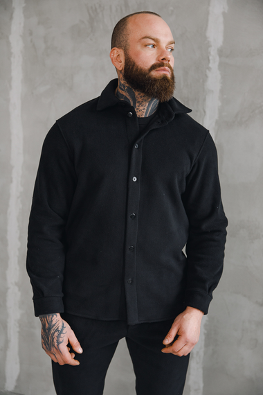 Костюм плюш Пуговица чёрный S | Зображення 2