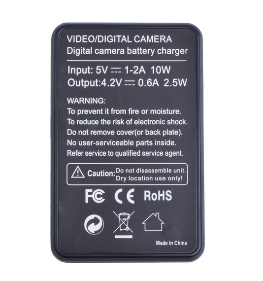 Зарядное устройство Batmax для аккумулятора Panasonic DMW-BCF10E / BCK7 / NCA-YN101 / CGA-S009 | Зображення 3