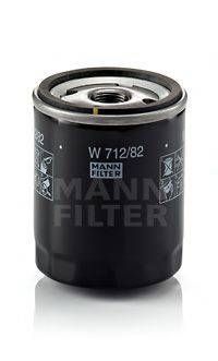 Фільтр масляний двигуна (вир-во MANN) MANN-FILTER W71282 на FORD FOCUS II (DA_)