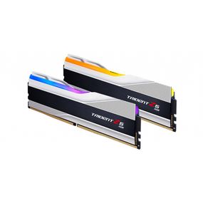 Модуль пам&#039;яті для комп&#039;ютера DDR5 32GB (2x16GB) 6000 MHz Trident Z5 RGB Silver G.Skill (F5-6000J3636F16GX2-TZ5RS)