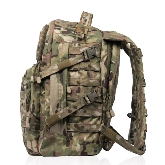 Тактичний рюкзак RANGER Мультикам, армійський штурмовий рюкзак Ukrarmor укрармор, військовий рюкзак ЗСУ триденний 40л MOLLE | Зображення 7