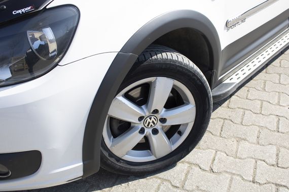 Комплект молдингів і розширювачів арок 1 двері, коротка база для Volkswagen Caddy 2015-2020 рр | Зображення 8