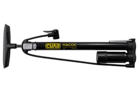 Насос ручной с манометром 38х500 черный 7 Атм СИЛА