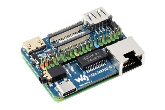 Плата расширения NANO B для Raspberry PI CM4 (Ethernet, HDMI) | Зображення 1