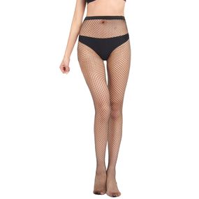 Колготки у середню сітку Babydoll 44 Чорний W25