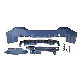 Бампер задний BMW 5 F10 09-17 (M-Technic) (с отв. PDC, 2-сторон. выхлоп), AutoTechteile, 703 5126, 51 12 8 048