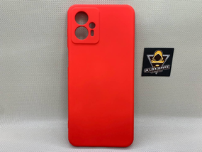 Motorola G13 SoftTouch Silicone Протиударний чохол софт тач Червоний