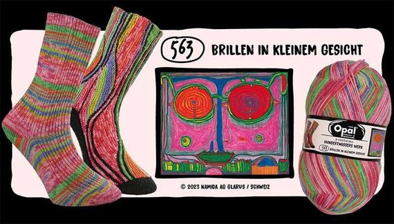 Пряжа для шкарпеток Opal Sockenwolle, серия Hundertwasser, 4051 | Зображення 1