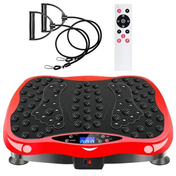 Віброплатформа для тренувань + пульт, до 120кг, від мережі / Вібраційна платформа для схуднення