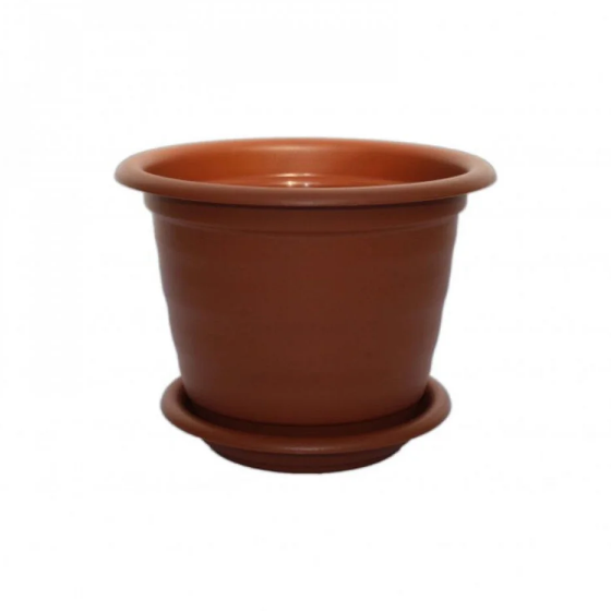 Вазон Натура d25см терракот Ламела