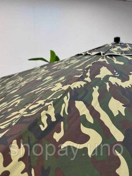 Торговий зонт 2x3 з клапаном і напиленням на чорному металі камуфляж | Зображення 2