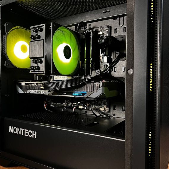 Збірка на замовлення: ігровий ПК Montech Air 100 ARGB Black Tower / Intel Core i5-14400F (10 (16) ядер по 1,8 - 4,7 ГГц) / 32 ГБ DDR5 / 1000 ГБ SSD M.2 / nVidia GeForce RTX 5060 Ti, 16 ГБ GDDR7, 128-біт / 650 Вт | Зображення 4