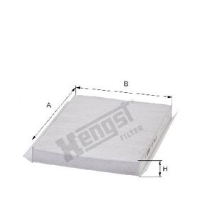 Фильтр салона Citroen Xsara 99-12, Hengst, E978LI,