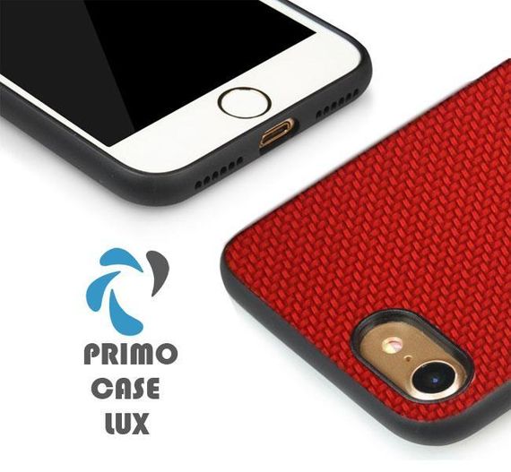 Чехол накладка Primo Case Lux для Apple iPhone 7 / iPhone 8 / SE 2020 / SE 2022- Red | Зображення 2