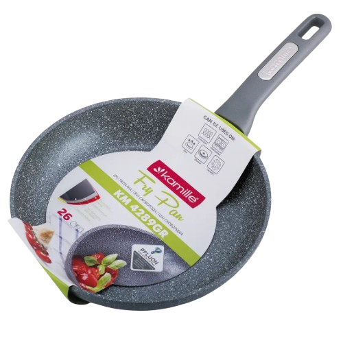Сковорідка d26см алюміній а/п Granite 4289GR KAMILLE | Зображення 5