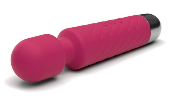 Мінівібромасажер Dorcel Wand Wanderful Magenta потужний, водонепроникний | Зображення 1