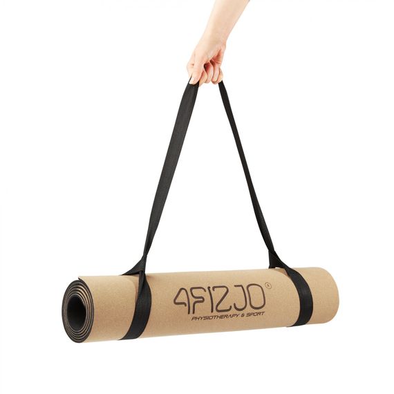 Килимок (мат) спортивний 4FIZJO Cork 183 x 61 x 0.4 см для йоги та фітнесу 4FJ0590 (P-5907739319562) | Зображення 8