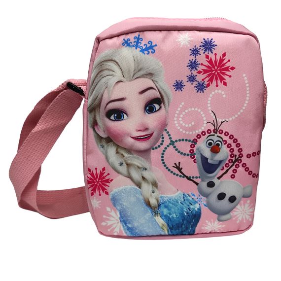 Детская сумка через плечо для девочек Холодное сердце Эльза и Олаф Frozen Elsa розовая (2575263504) | Зображення 3