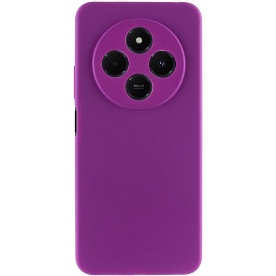 Чохол Silicone Cover Lakshmi Full Camera (AA) для Xiaomi Redmi 14C / Poco C75 Фіолетовий / Purple | Зображення 1