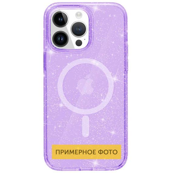 Чохол TPU Galaxy Sparkle (MagFit) для Apple iPhone 16 Pro Max (6.9") | Зображення 3
